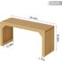 Hausvita HiKingQueens 35" Dining Bench, Indoor Wood Bench for Entryway,Living Room,Kitchen and Bedroom (Nature, Long Bench) 