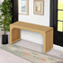 Hausvita HiKingQueens 35" Dining Bench, Indoor Wood Bench for Entryway,Living Room,Kitchen and Bedroom (Nature, Long Bench) 