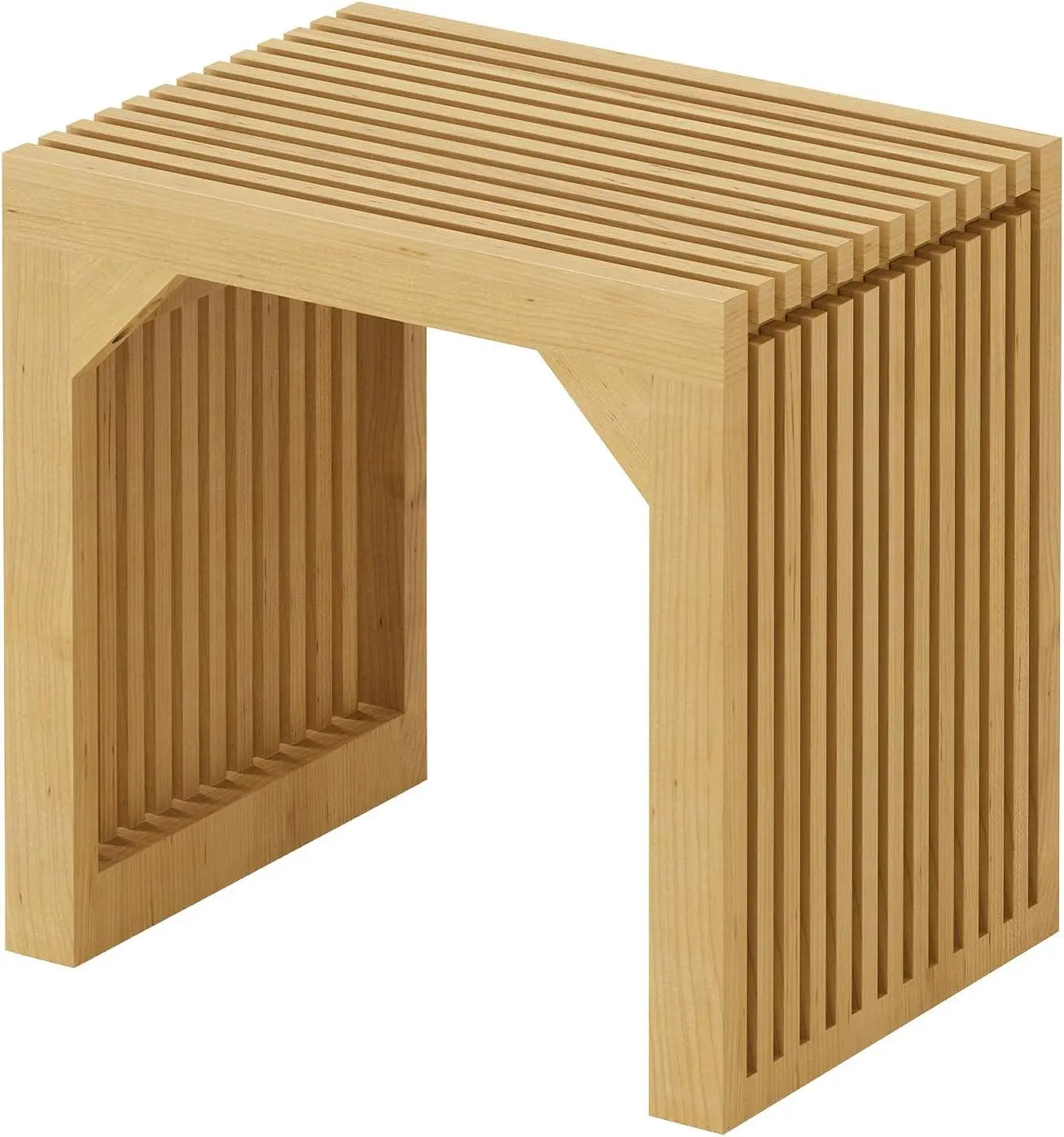 Hausvita HiKingQueens 35" Dining Bench, Indoor Wood Bench for Entryway,Living Room,Kitchen and Bedroom (Nature, Long Bench) 