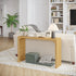 Hausvita HiKingQueens 35" Dining Bench, Indoor Wood Bench for Entryway,Living Room,Kitchen and Bedroom (Nature, Long Bench) 