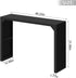 Hausvita HiKingQueens 35" Dining Bench, Indoor Wood Bench for Entryway,Living Room,Kitchen and Bedroom (Nature, Long Bench) 