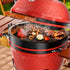 Hausvita Outdoor Larger Ceramic Kamado Charcoal Grill and Smoker with Cover 