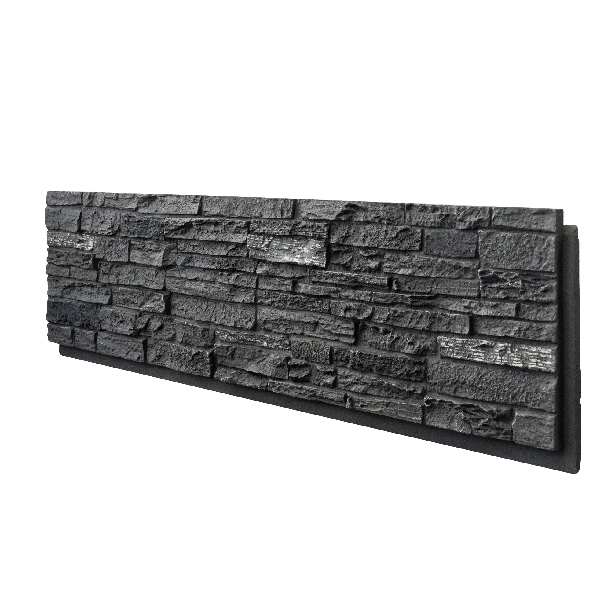 Hausvita PU Stone Panel Faux Stone Look Wall 47.24"L x11.81"W 