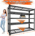 Hausvita Storage Shelves Heavy Duty, 48" L x 18" W x 72" H Garage Wire Shelving Unit Loads 2000LBS, 5-tier Adjustable Metal Industrial Utility Shelf Rack for Kitchen, Laundry Room, Pantry, Warehouse, Basement 