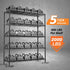 Hausvita Storage Shelves Heavy Duty, 48" L x 20" W x 72" H Garage Wire Shelving Unit Loads 2000LBS, 5-tier Adjustable Metal Industrial Utility Shelf Rack for Kitchen, Laundry Room, Pantry, Warehouse, Basement 