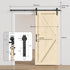 Solid Pine Barn Doors with Barn Door Track Kit 