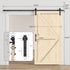 Solid Pine Barn Doors with Barn Door Track Kit 