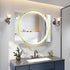 Square & Round Integrated LED Bathroom Mirror 