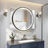 Square & Round Integrated LED Bathroom Mirror 