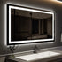 Standard Center Glow LED Bathroom Mirror 