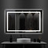 Standard Center Glow LED Bathroom Mirror 