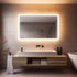 Standard Edge Glow LED Bathroom Mirror 