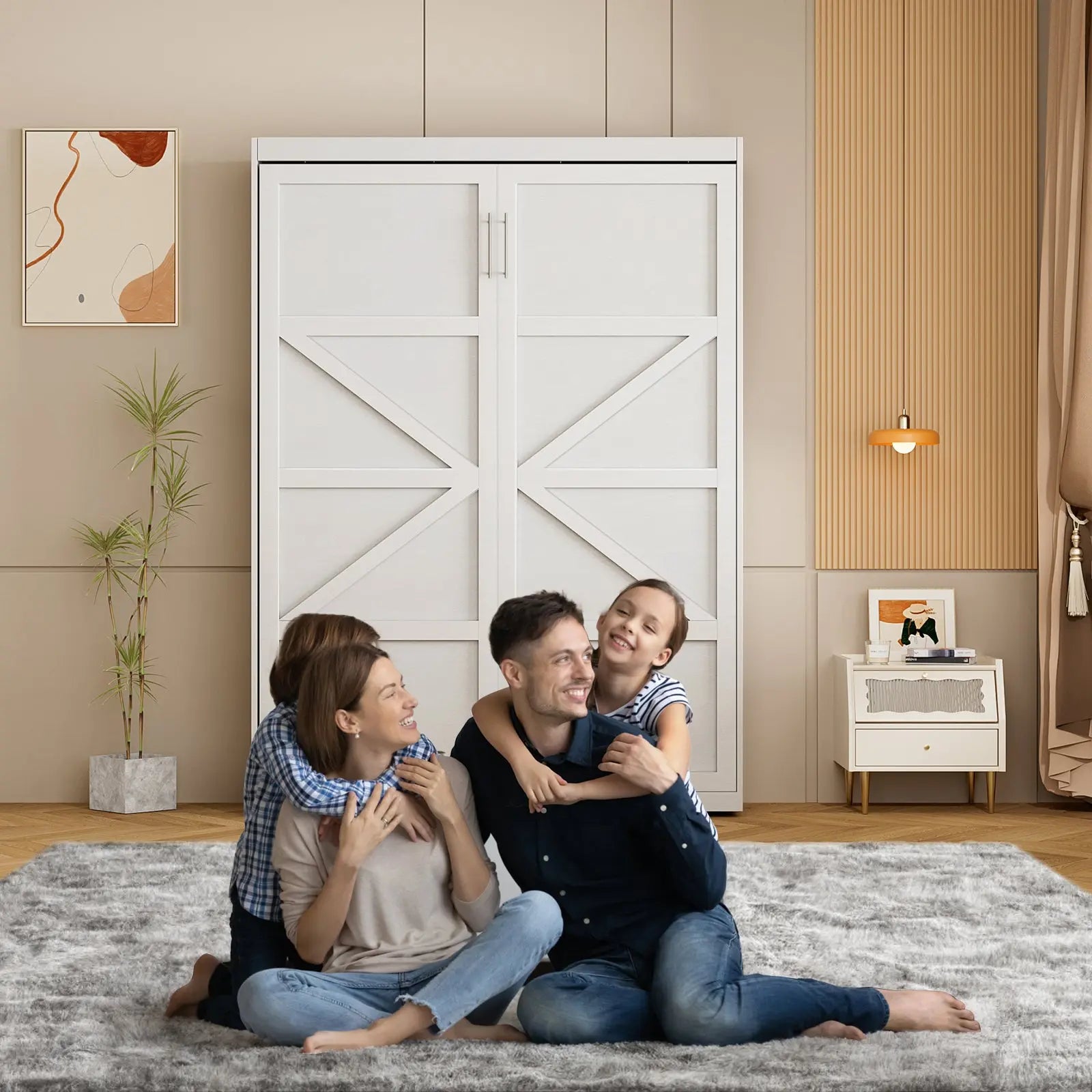 Twin Size Murphy Wall Bed 