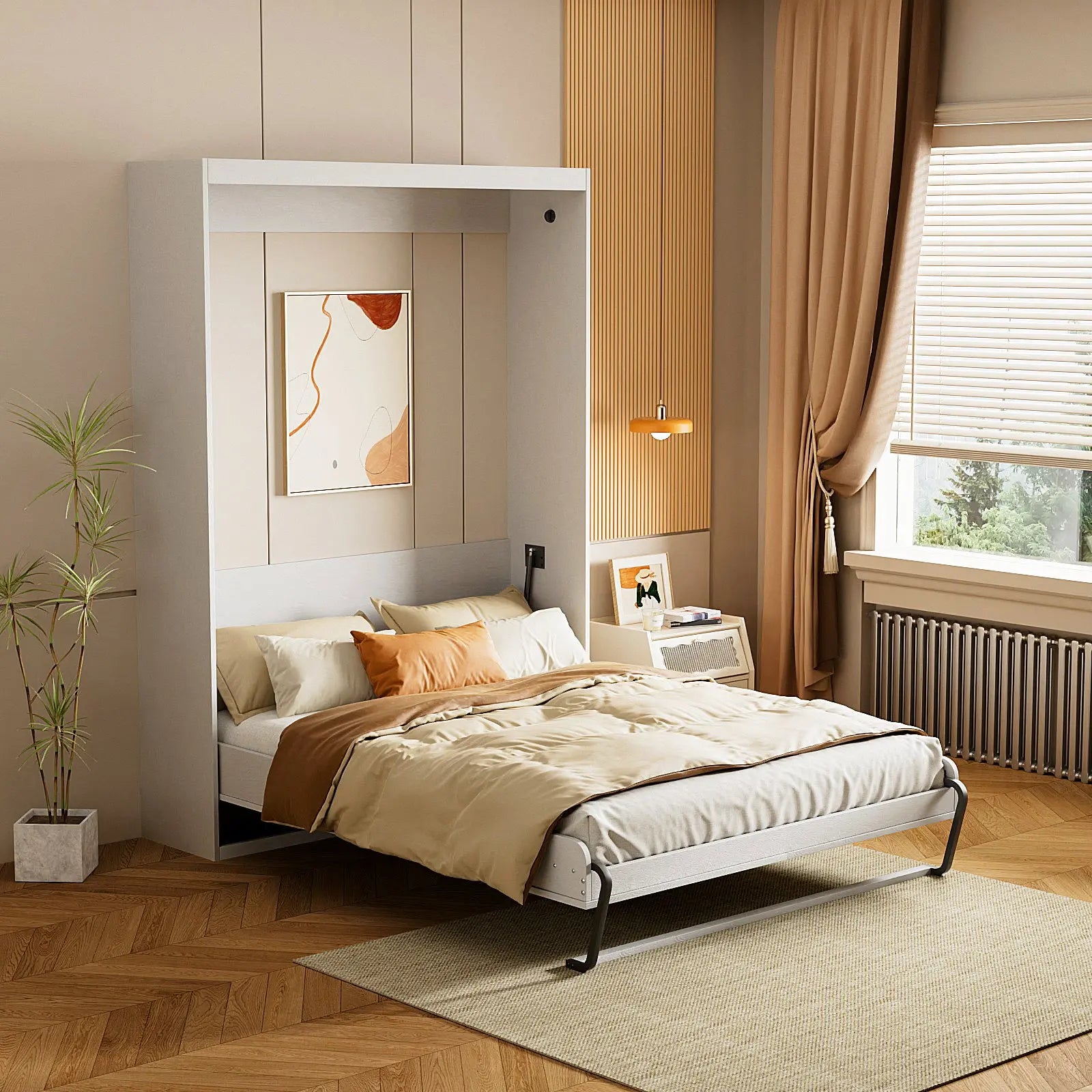 Twin Size Murphy Wall Bed 