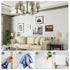 White Wave Textured PVC Wall Panels Tiles Cover 32 Sq Ft 