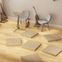White Wave Textured PVC Wall Panels Tiles Cover 32 Sq Ft 