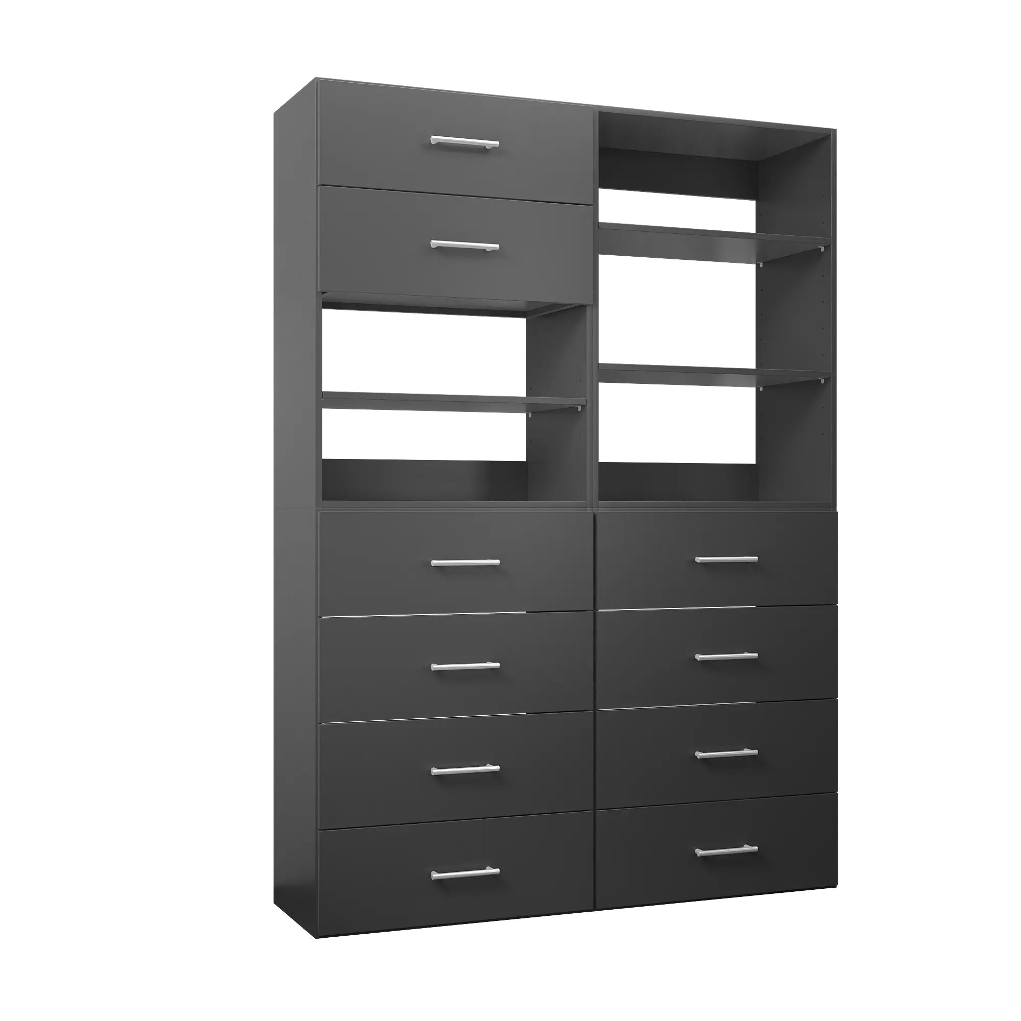 YChoiceMe 10 Drawer Shelf Closet Tower 