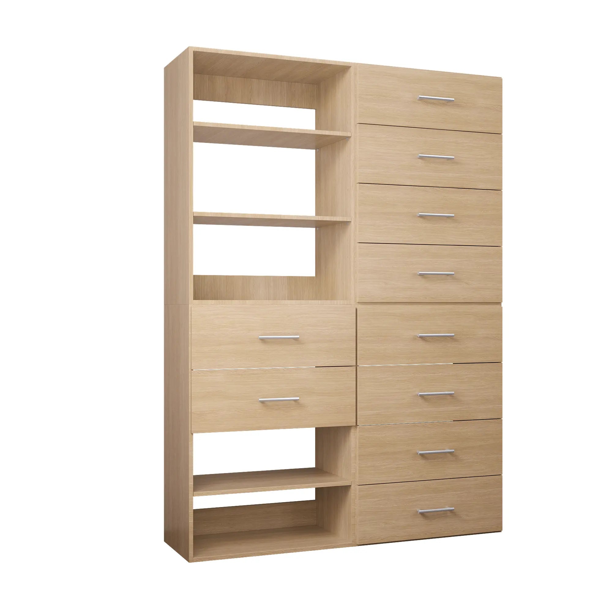YChoiceMe 2-Piece Entry Door Wardrobe 