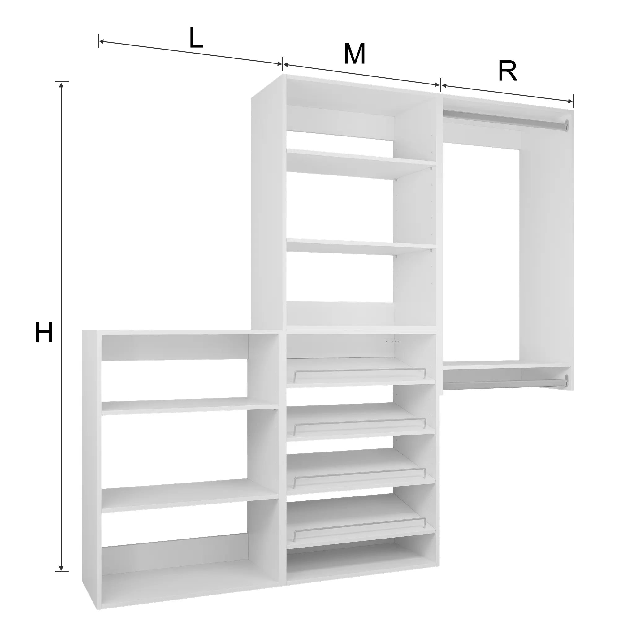 YChoiceMe Closet Organizer Kit 