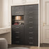 YChoiceMe Living Room Large Storage Cabinet 