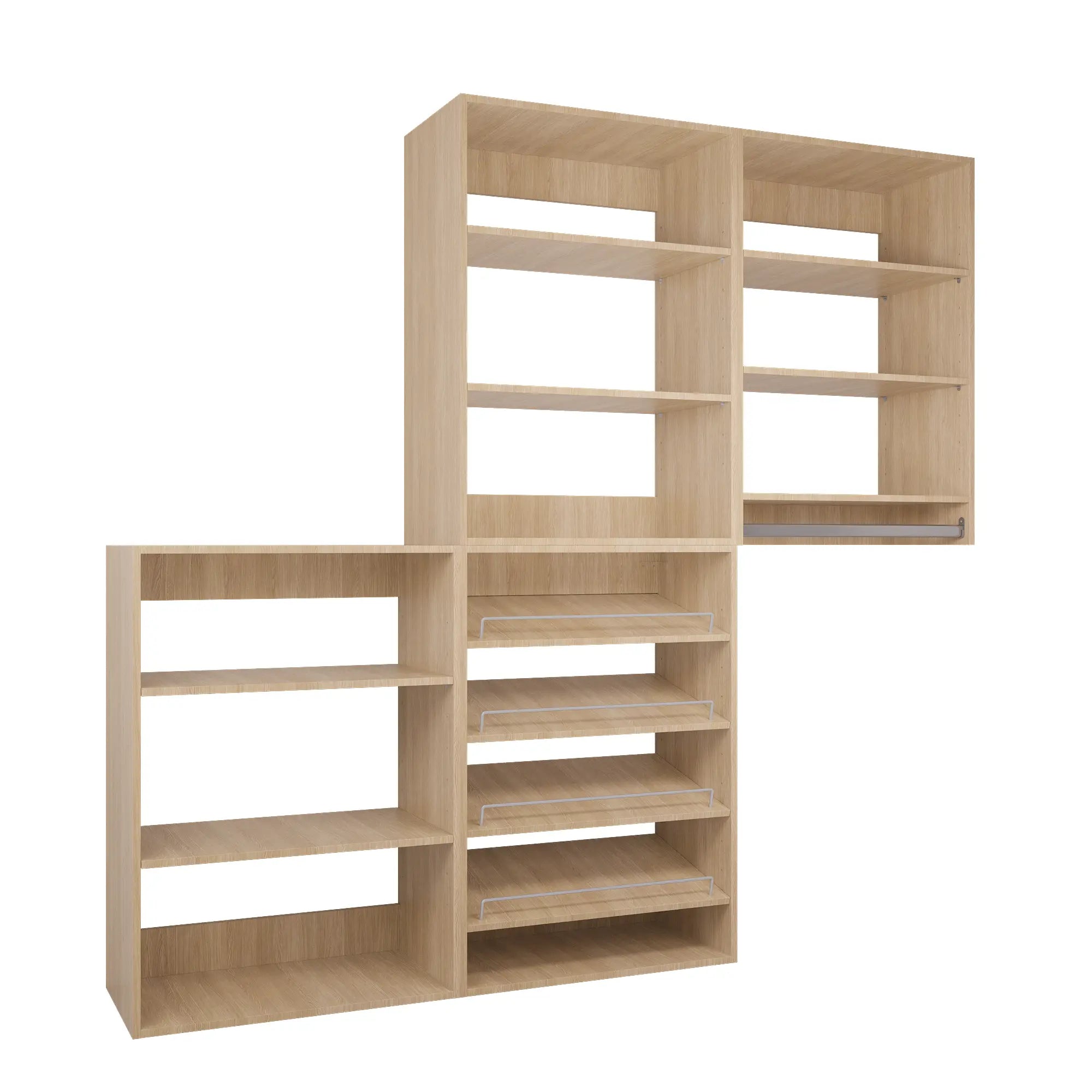 YChoiceMe Simple Style Open Wardrobe 