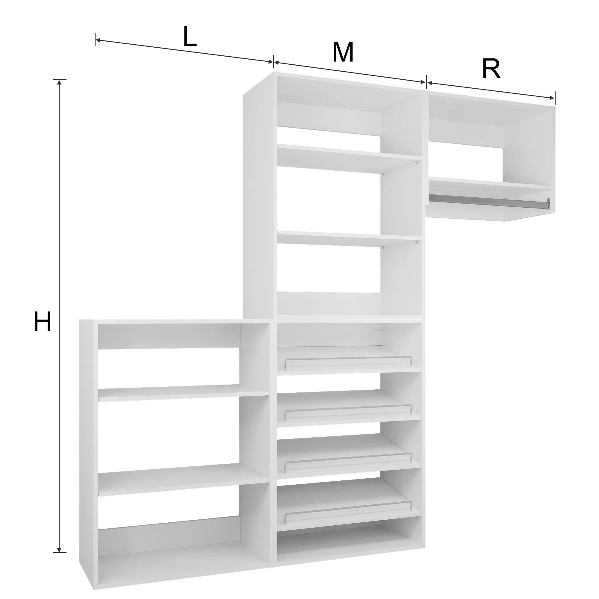 YChoiceMe Walk-In Closet System 