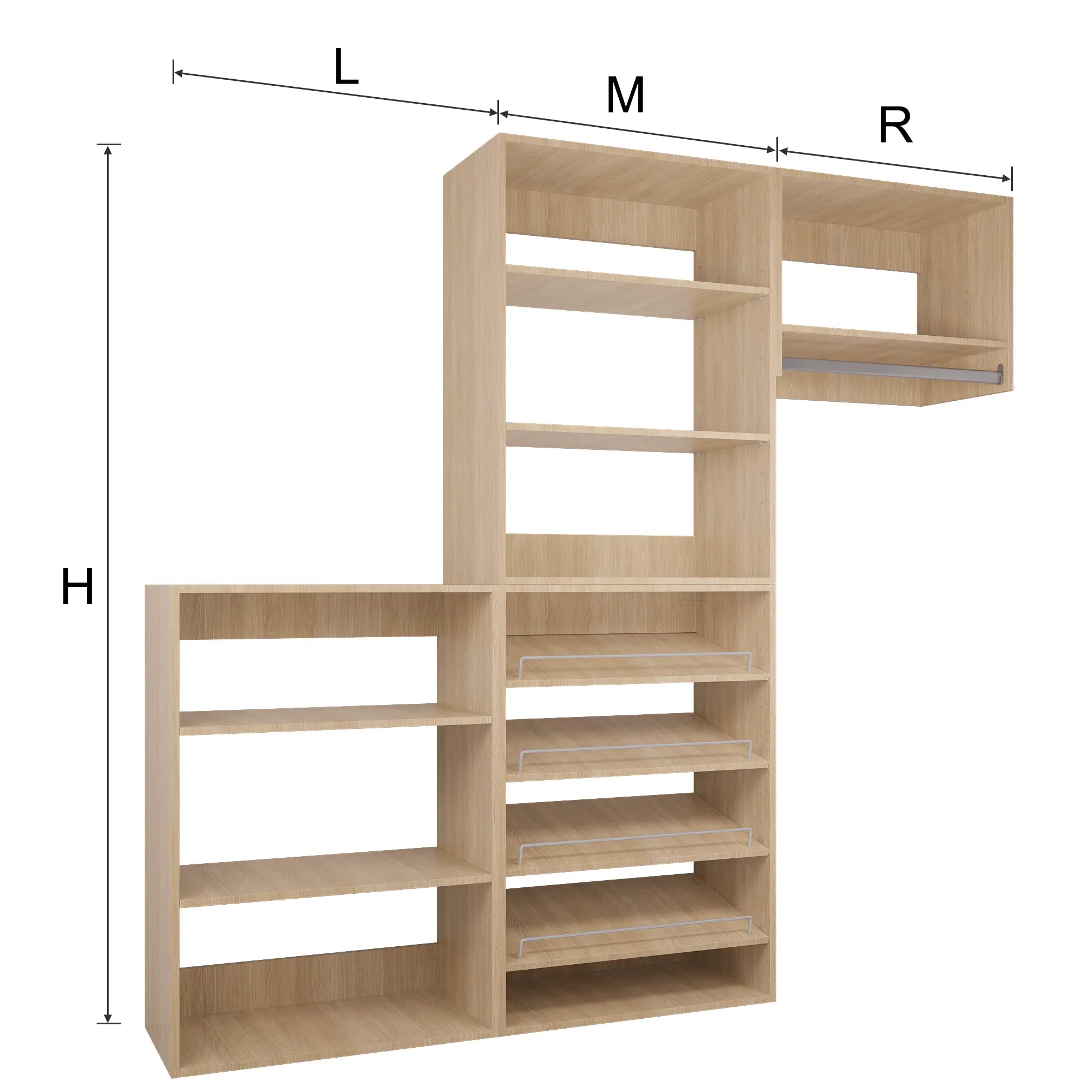 YChoiceMe Walk-In Closet System 