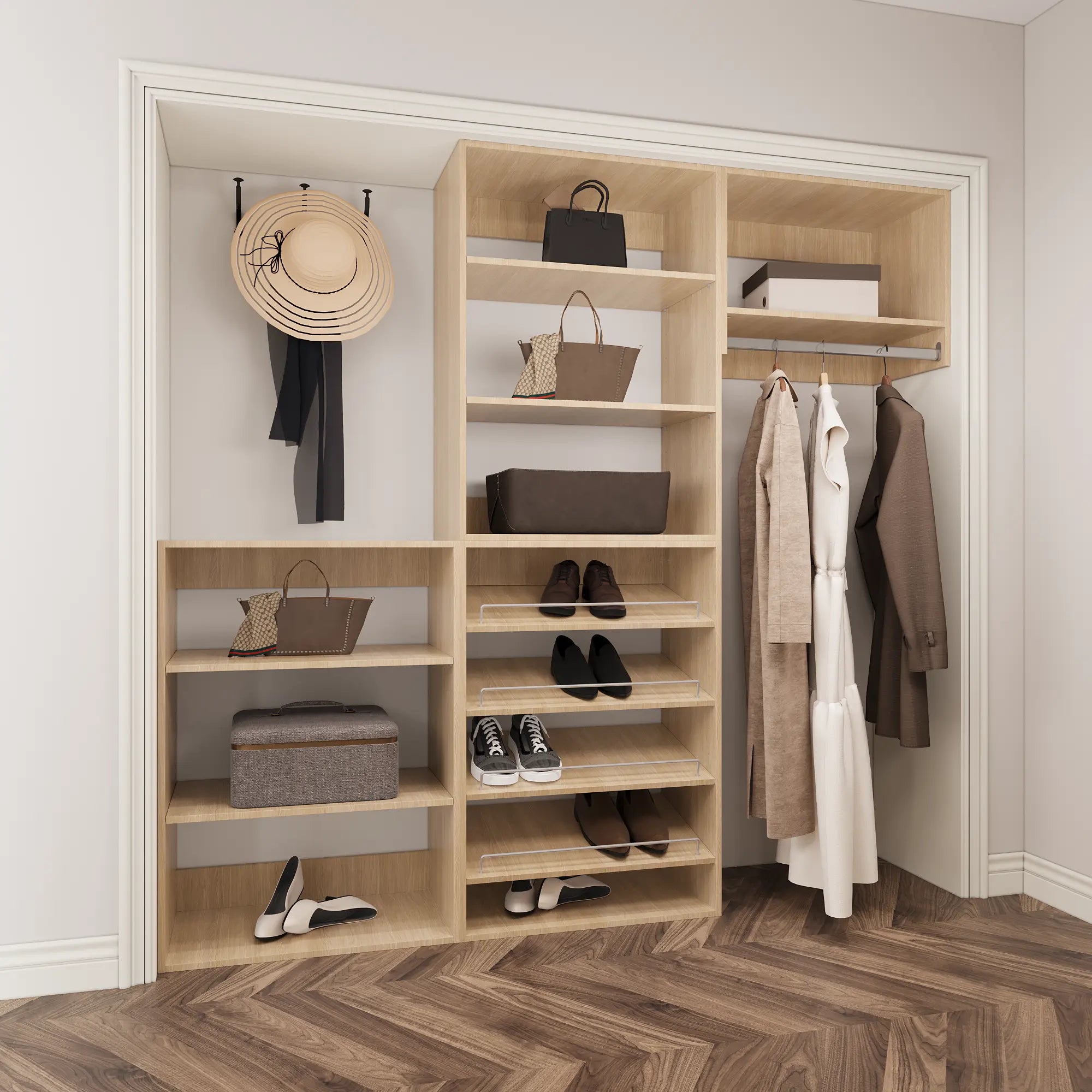 YChoiceMe Walk-In Closet System 